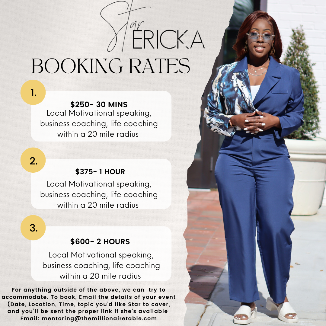 BOOKING STAR ERICKA