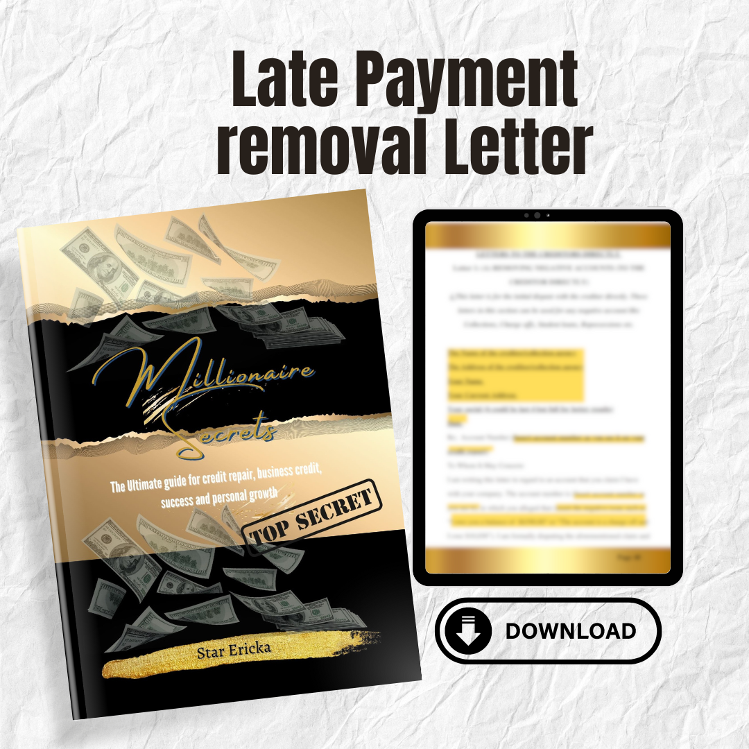 Late Payment removal letter